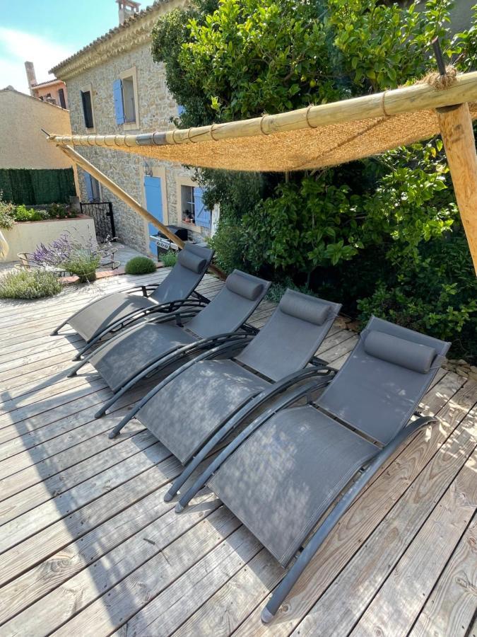 滨海圣西尔Mas Provencale Jardin Piscine别墅 外观 照片
